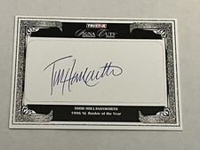 Todd Hollandsworth 2008 TriStar Signa Cuts Autograph Auto SP Los Angeles Dodgers