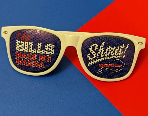 Buffalo Bills  Make Me Wanna Shout Sunglasses - SGA Giveaway Mafia Stenopeic NFL Cover