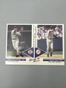 2003 Fleer DH mini #10 KC Nomar Garciaparra / Derek Jeter BASEBALL Yankees - Picture 1 of 10