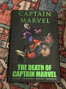 Death of Captain tapa dura Marvel estreno novela gráfica 2010 - Imagen 1 de 6