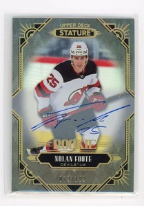2020-21 Upper Deck Stature Autographs #123 Nolan Foote Rookie Auto RC /199 - Picture 1 of 1