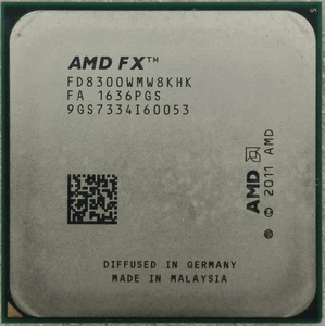 AMD FX-8300 Socket AM3+ CPU Processor 3.3 GHz 8 Cores 8 Threads 95 W - Picture 1 of 2