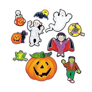 Beistle Assorted Halloween Cutouts - Picture 1 of 2