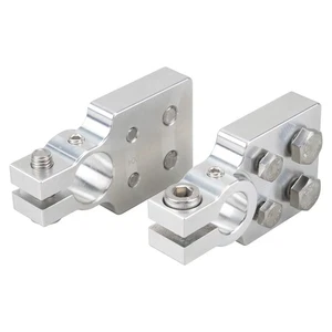 Multi-Connection Flat Battery Terminals +/- Clamps Lead Car Audio Modification - Picture 1 of 13