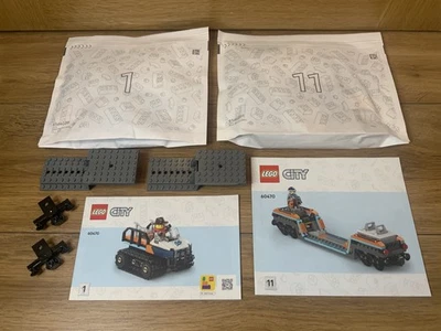 Lego train 60470 explorer artic snow cargo train carriage BRAND NEW sealed bags - Image 1 of 2