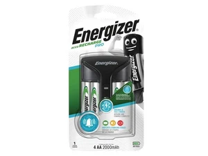 Chargeur Pro Energizer® Plus 4 X AA 2000 mAh Batteries ENGPROCHARGE - Picture 1 of 1