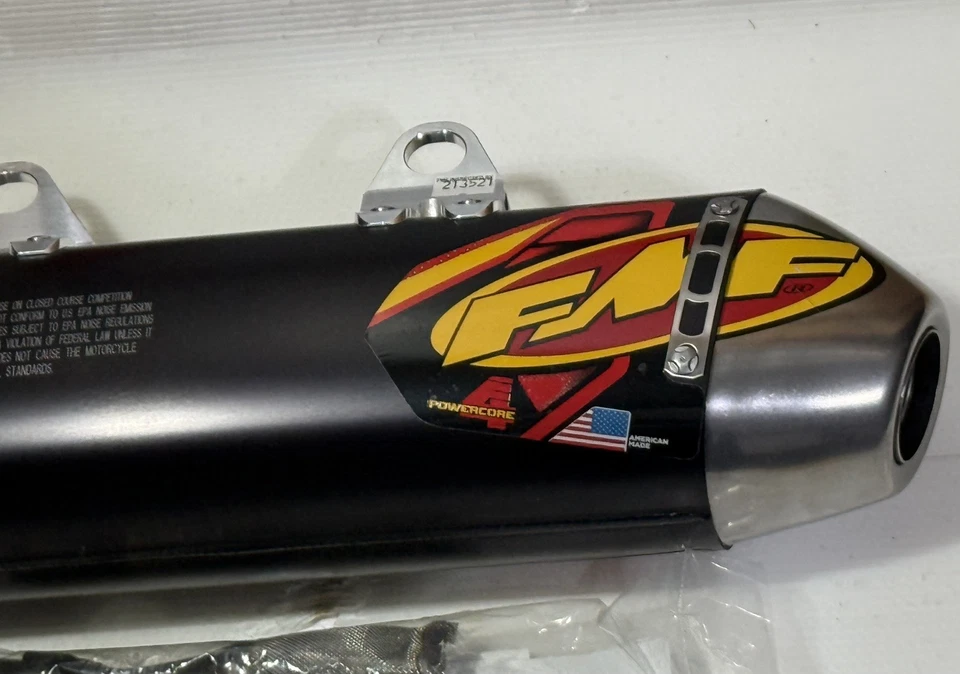 Powercore 4 Slipon Spark Arrestor 450 SMR 2023 KTM FMF Slip-On Muffler #T238 G - Image 1 of 4