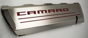 Placas superiores ACC rojo granate incrustación 'CAMARO' para Camaro SS 2016-20 con rieles de combustible ACC - Imagen 1 de 2