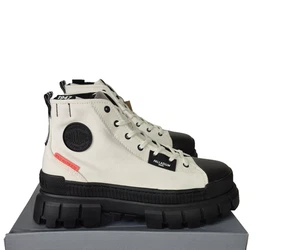 Botas Paladio Mujer 6.5 Medianas Estrella Blanco Revolt HI TX Gruesa Plataforma NUEVAS - Imagen 1 de 7