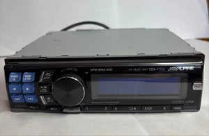 ALPINE CDA-117Ji 1DIN car stereo Audio CD deck Working New Open Box - Picture 1 of 8