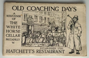 Alte Trainertage: Ein Andenken an den weißen Pferdekeller, Piccadilly W. - Bild 1 von 2