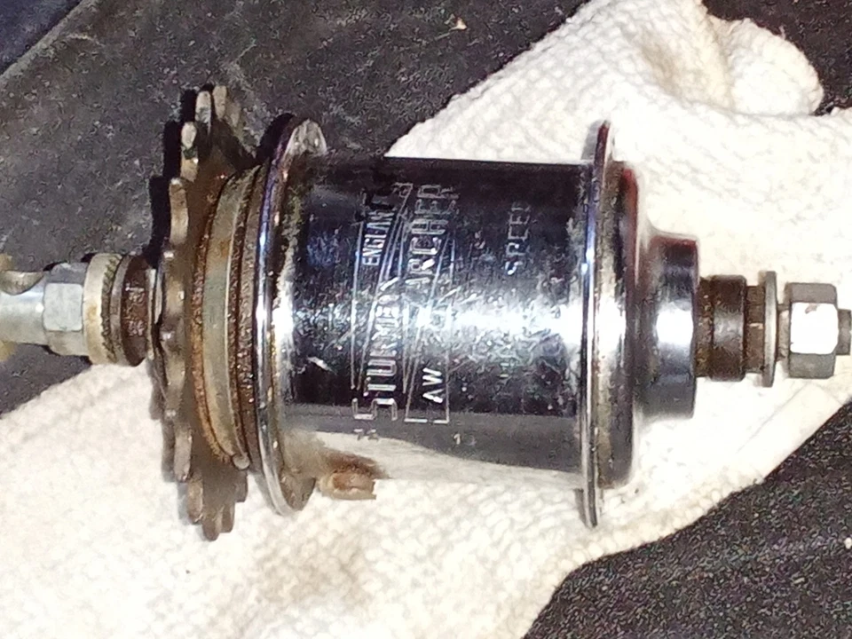 Bicicleta de colección Sturmey Archer 3 velocidades AW HUB Schwinn Raleigh Tour Cruiser Foto 1 de 1