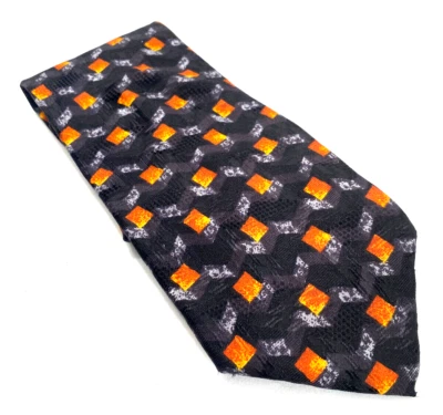 Corbata de seda Luciano Soprani para hombre 58 larga 4 ancha multicolor Foto 1 de 4