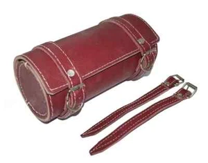 For Royal Enfield TRIUMPH BSA NORTON AJS Matchless Tool Bag Roll Leather @US - Picture 1 of 1