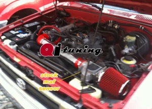 RED Air Intake Kit & Filter For 1989-1994 Toyota 4Runner Pickup 2.4L L4 - Foto 1 di 1