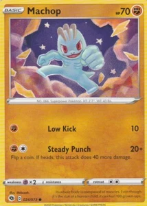 Machop 24/73 Pokemon Card Champions Path Set 2020 - Picture 1 of 2