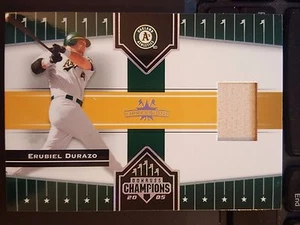 Donruss Champions Erubiel Durazo 2005 gioco-usato mazza nrmint-mint - Foto 1 di 1