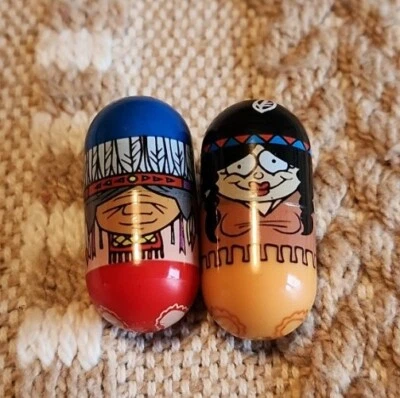 RARE SPECIAL LIMITED EDITION MIGHTY BEANZ #26 CHIEF #30 HIAWATHA BEAN SERIES 1 ! - Image 1 of 4