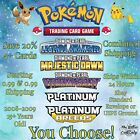 Cartes JCG Pokémon Série Platine 2008-2009 de votre choix !