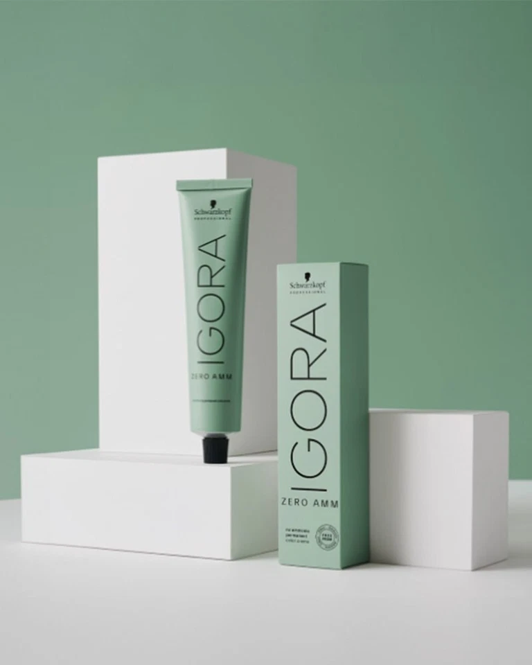 Schwarzkopf Igora Zero Amm 6-0 Dark Blonde Permanent Color Creme No Ammonia 2oz