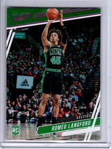 Panini Chronicles 2019-20 Romeo Langford #58 Prestige Pink Parallel