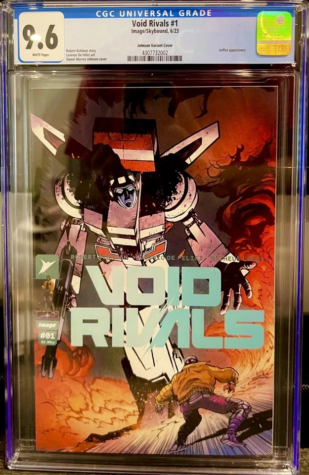 VOID RIVALS #1 | SPOILER JOHNSON VARIANT | IMAGE SKYBOUND 2023 🔑 - Image 1 of 3