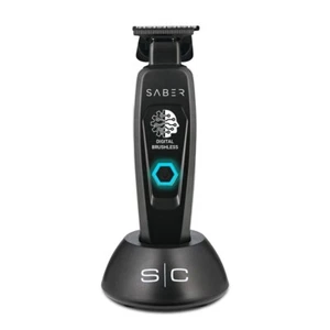 StyleCraft Saber Cordless Hair Trimmer W/Digital Brushless Motor Black | SC403B - Picture 1 of 6