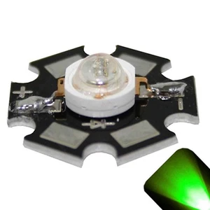 10 x LED 1 Vatio Estrella Verde Pura Ultra Brillante Gran Ángulo Alta Potencia 1w w - Imagen 1 de 2