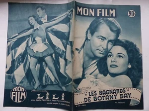 Mon Film 1954 N°415 ALAN LADD  PATRICIA MEDINA LESLIE CARON JEAN PIERRE AUMONT  - Picture 1 of 1