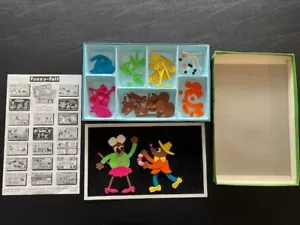 Vintage Fuzzy Felt Cartoons Kit - 1972 - Allan Industries - England - OVP - Bild 1 von 11