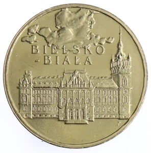 2008 Polen 2 Zloty Bielsko Biala unc. aus neuwertiger Tasche Nordic Gold - Bild 1 von 2