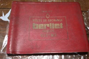 catalogue de pièces de rechange BERLIET 679 chassis GLC 6 M3 1963 (4) - Foto 1 di 8