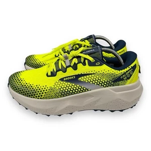 Brooks Caldera 6 Hi-Viz Amarillo/Azul Trail Running Zapatos Talla 10D (1103791D756) - Imagen 1 de 9