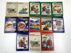 Lot of 13 - Mattel Intellivision Games - Astrosmash, Intellivoice, Armor Battle - Picture 1 of 3