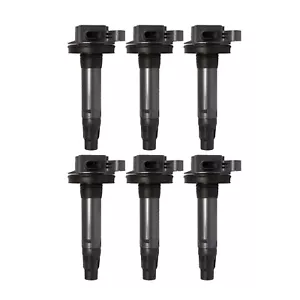 Motorcraft OEM Set 6 Ignition Coils For Ford Explorer Taurus Lincoln MKT MKX V6 - Picture 1 of 1