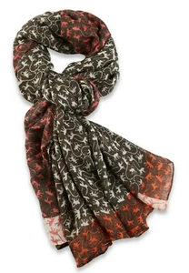 Bufanda de viscosa Kipling para mujer - cactus caqui precio de venta sugerido por el fabricante 29 GBP en caja de regalo - Imagen 1 de 3
