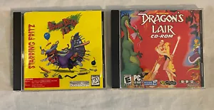 RARE! Brain Dead 13 CD-ROM (1995) and Dragon’s Lair (2003) Cartoon Animated Game - Picture 1 of 9