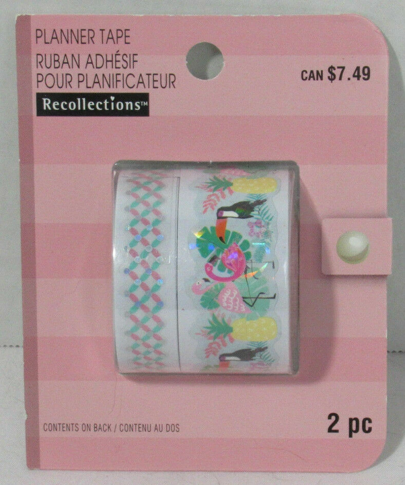 Recollections Washi Crafting Planner Tape Single package NEW u pick - Image 1 of 1