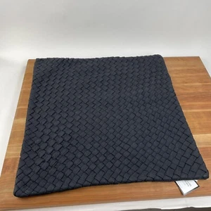 Williams Sonoma Baileywick Linen Pillow Cover Black 22”x22” Open Box NWT - Picture 1 of 4