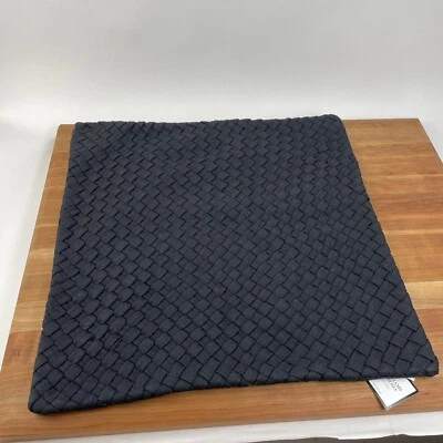 Williams Sonoma Baileywick Linen Pillow Cover Black 22”x22” Open Box NWT - Image 1 of 4