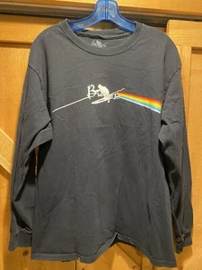 Camicia vintage Bunger Surf Shop manica lunga nera taglia grande rara - Foto 1 di 4