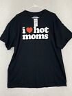 NWT Danny Duncan Black Hot Moms Graphic Short Sleeve T-Shirt Adult Size XL