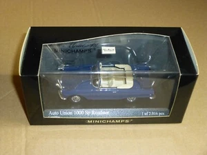 Minichamps 1:43 499 91 1031 Auto Union 1000 limitiert in OVP - toll - Vitrinenmo - Bild 1 von 2