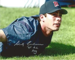 Marty Córdoba autografiado 8x10 - gemelos sobre hierba - Imagen 1 de 1