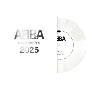 ABBA: Happy New Year 7" - Limited Edition Numbered White Vinyl 7" Single - Picture 1 of 3
