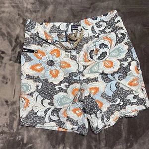 Patagonia Boardshorts Herren 33 Blumen Badehose Surf Strand Taschenmuster - Bild 1 von 3