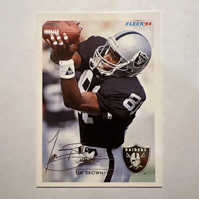 1994 Fleer - #232 Tim Brown - Image 1 of 2