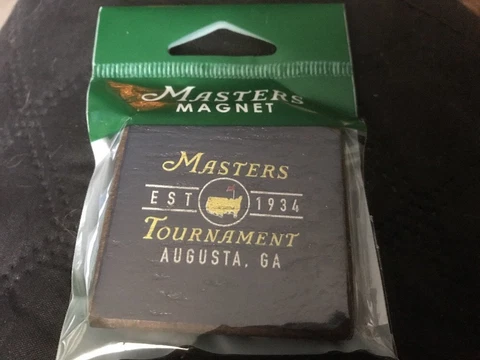 2018 Masters Golf Tournament BLUE LOGO MAGNET from AUGUSTA NATIONAL Cover