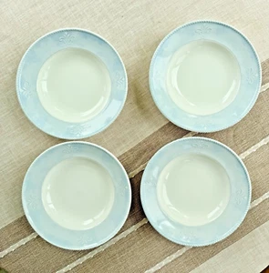 4 LENOX Swedish Lodge Collection Swedish Garland 9.25" Soup Bowls Made in USA - Picture 1 of 8