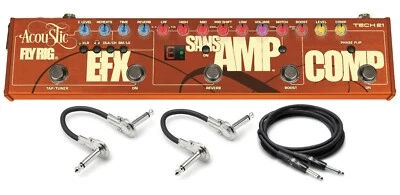 New Tech 21 Acoustic Fly Rig Sansamp Guitar Effects Pedal - Image 1 of 2